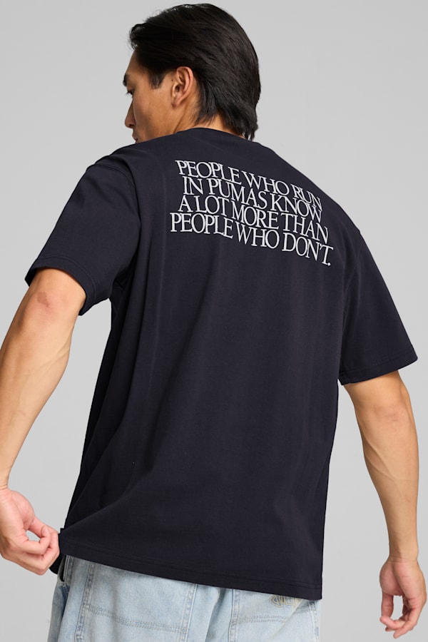GRAPHICS "Run In Pumas" Tee Men, New Navy, extralarge